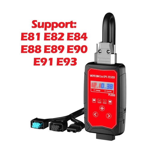 WOYO PL008 EPS Motor Device Driver Tester On Bench For BMW E81 E82 E84 E88 E89 E90 E91 E93