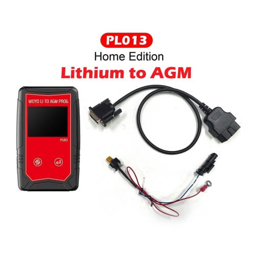 WOYO PL013 for Porsche Cayenne 2018 to 2023 Lithium to AGM Battery Programmer Home Edition