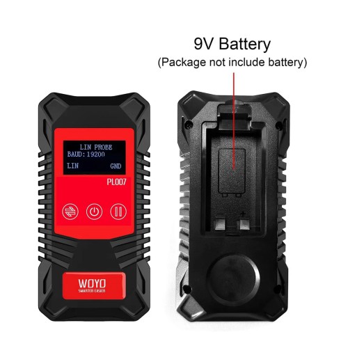 WOYO PL007 CAN LIN PWM Signal Tester, CAN BUS Analyzer Read Baud & ID Data, Automatically Recognize the Direction of CAN-H & CAN-L
