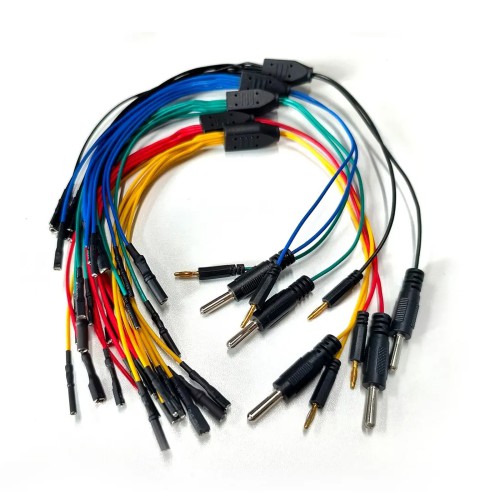 WOYO CTBC001 8-way ECU Breakout Leads for Automotive Diagnostics Oscilloscope Line Cable DIY Connection