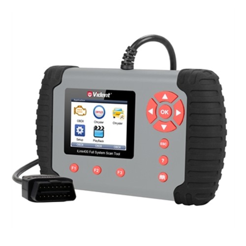 VIDENT iLink400 Full System Single Make Scan tool Support ABS/SRS/EPB/Oil Reset/SAS/TPMS Update Online