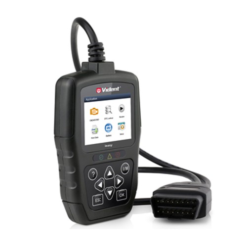 VIDENT iEasy300 Pro CAN OBDII/EOBD Code Reader With 100CM Long Diagnostic Cable, Lifetime FREE Software & Firmware Update