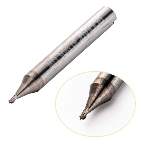 GODIAG F3W 1.5MM End Milling Cutter φ1.5xD6x45Lx3F for  SILCA MATRIX PRO, MATRIX EVO, MATRIX SLX, MATRIX SX, MATRIX S