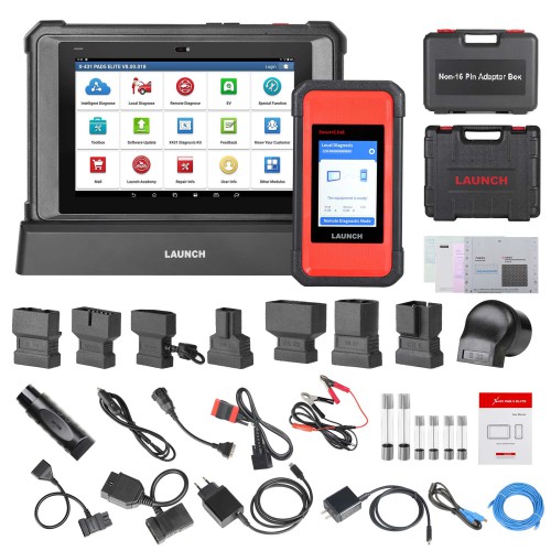 Launch X431 PAD V Elite Diagnostic Tool with X431 GIII X-Prog 3 Advanced Immobilizer & Key Programmer