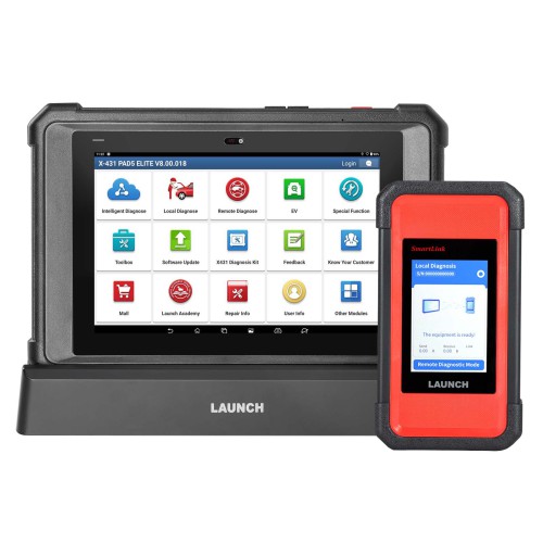 Launch X431 PAD V Elite Diagnostic Tool with X431 GIII X-Prog 3 Advanced Immobilizer & Key Programmer