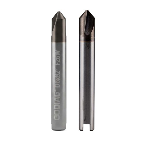 GODIAG F26W 82° Dimple Cutter φ6x82°x48L-0.8x2T For SILCA MATRIX PRO, MATRIX EVO, MATRIX SLX, MATRIX SX, MATRIX S