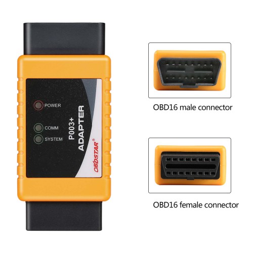 [US Ship] [Second-Handed] 90% New OBDSTAR P003+ Adapter Kit for OBDSTAR DC706