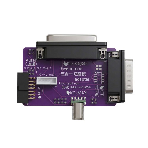OEM BDC3 8-in-1 Adapter Kit for VAG 5C/ 5D, for BMW Encrypted Key Programming & Matching Work with XHORSE, AUTEL, KEYDIY, KYDZ Without Soldering