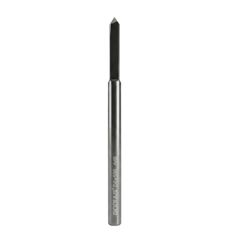 GODIAG 100MM Long Grinder Drill Bit D6x33x100 For Pistol Dills Used for Lock Cylinders & Safe Boxes Brass Locks