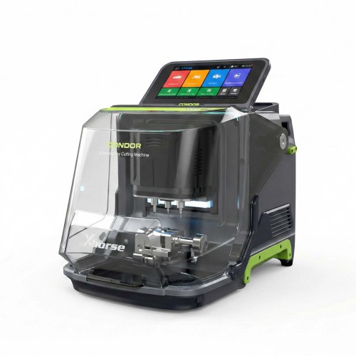 [US/EU Ship] 2026 Xhorse Condor XC-Twins XCMT01GL Key Cutting Machine with New Double Cutter Design Support Advanced AI Optical Recognition