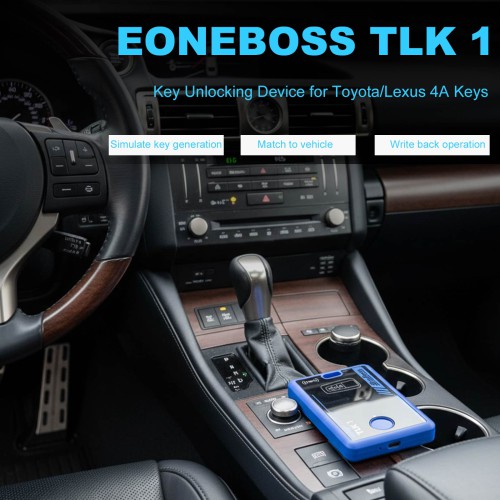 EONEBOSS TLK 1 Key Unlocking Device + TLK2 Locked Key Reuse Tool for Toyota/Lexus Support 8A-AA BA B9 B8 & 4A-AA BA