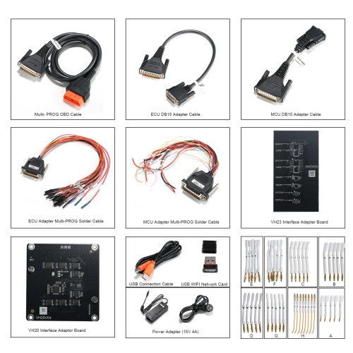 [US/EU/UK Ship] Xhorse Multi-PROG Multi Prog ECU TCU Programmer With GODIAG ECU GPT Boot AD and G-V ECU Cable For Read and write VAG Gearbox
