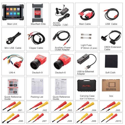 [US Ship Only] AUTEL MAXISYS MS908CV II Commercial Vehicle Diagnostics & Service Tablet
