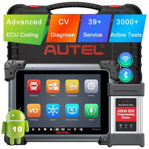 [US Ship Only] AUTEL MAXISYS MS908CV II Commercial Vehicle Diagnostics & Service Tablet