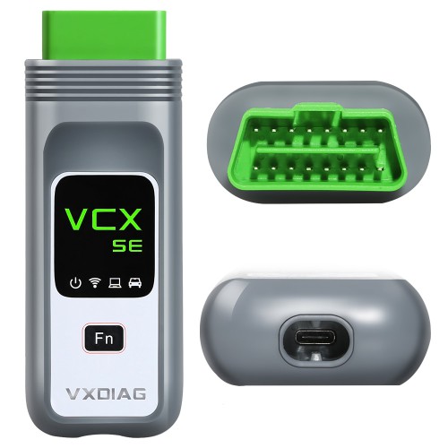 [US Ship Only] [Second-Handed] 90% New VXDIAG VCX SE DOIP Hardware Full Brands Diagnosis incl JLR Honda GM VW Ford Mazda Toyota Subaru Volvo Benz