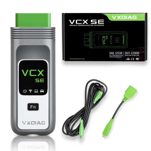 [US Ship Only] [Second-Handed] 90% New VXDIAG VCX SE DOIP Hardware Full Brands Diagnosis incl JLR Honda GM VW Ford Mazda Toyota Subaru Volvo Benz