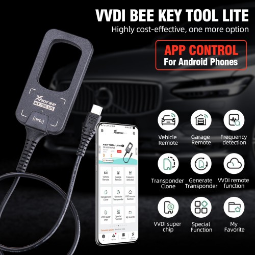 [Second-Handed] 90% New Xhorse VVDI Bee Key Tool Lite with 6pcs XKB501EN Wired Remotes
