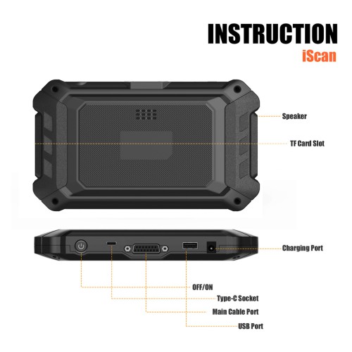 [US Ship Only] [Second-Handed] 90% New OBDSTAR iScan KTM/HUSQVARNA Intelligent Motorcycle Diagnostic Tool Portable Tablet