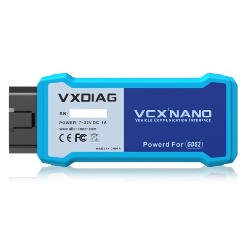 [US Ship Only] [Second-Handed] 90% New WIFI VXDIAG VCX NANO for GM/Opel Diagnostic/Programming/Coding 2000-2025