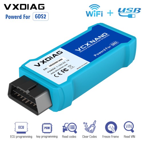 [US Ship Only] [Second-Handed] 90% New WIFI VXDIAG VCX NANO for GM/Opel Diagnostic/Programming/Coding 2000-2025