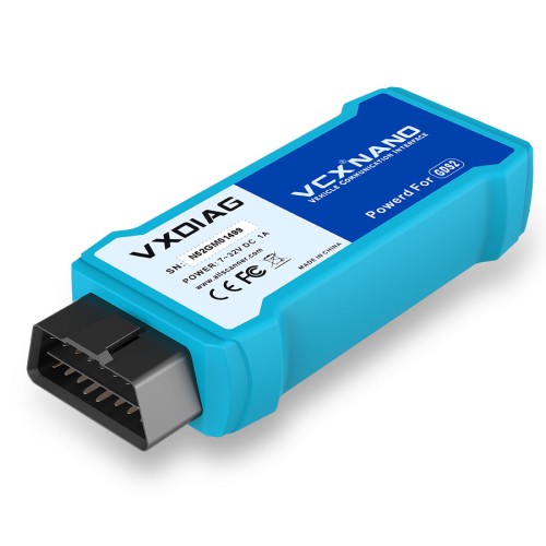 [US Ship Only] [Second-Handed] 90% New WIFI VXDIAG VCX NANO for GM/Opel Diagnostic/Programming/Coding 2000-2025