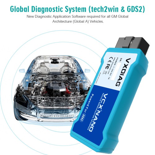 [US Ship Only] [Second-Handed] 90% New WIFI VXDIAG VCX NANO for GM/Opel Diagnostic/Programming/Coding 2000-2025