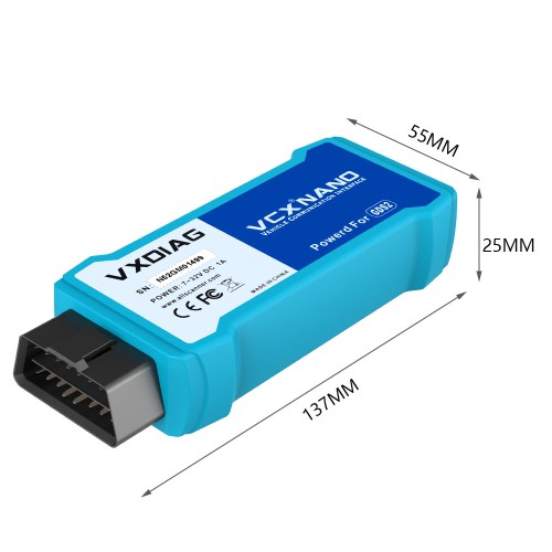 [US Ship Only] [Second-Handed] 90% New WIFI VXDIAG VCX NANO for GM/Opel Diagnostic/Programming/Coding 2000-2025