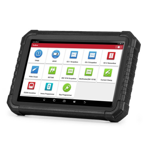 [US Ship Only] [Second-Handed] 90% New LAUNCH X431 PRO3S+ Elite J2534 SmartLink Bidirectional Scan Tool Online Coding 60+Service Support Topology Map