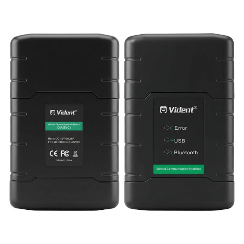 VIDENT iSmart920 EV Supports Battery Pack Detection, Professional Level IMMO & ODO Functions 3 Years Free Update