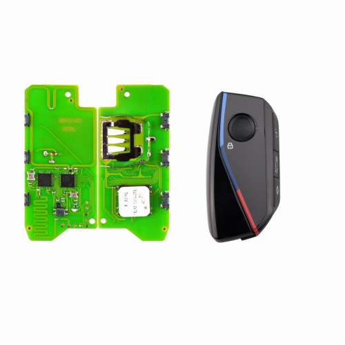 XHORSE XSBMU1EN U-Shape PCBA with Key Shell BM Series Universal Smart Key Support the Full Range of BMW F/G Chassis 5pcs/lot