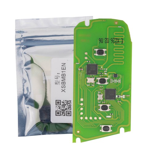XHORSE XSBMB1EN XM38 Bread Style PCBA with Key Shell BM Series Universal Smart Key for BMW G/F Chassis BDC2 BDC3 and MQB49 5C 5D 5pcs/lot
