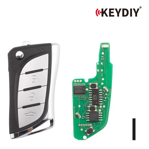 5pcs/lot KEYDIY KD NB24-3 Universal Flip Remote Key 3 Buttons for Lexus Type