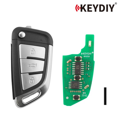 KEYDIY KD B29-3 (Metal Button) Universal Flip Remote Key 5pcs/lot