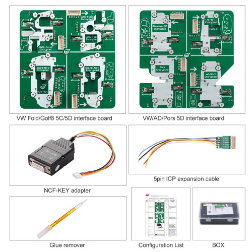 YANHUA ACDP Module 44 with License A60A For VW For Audi For Porsche 5C/5D Key Programming