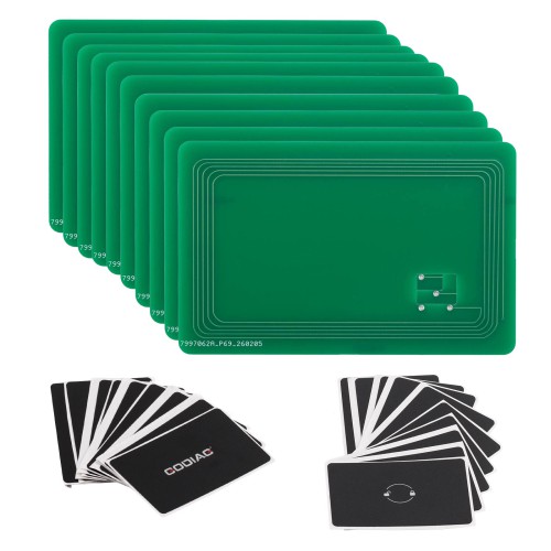 10 Pieces of Replacement NFC Key Cards, For Tesla, For BMW, For Xpeng, For AITO, For NIO, For BYD, and More