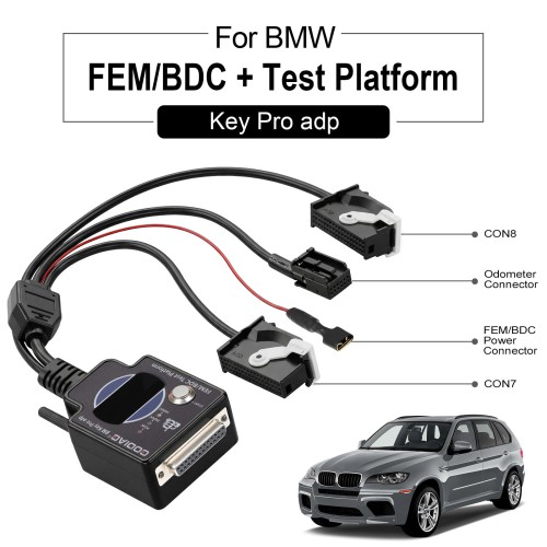 [US/UK/EU No Tax] GODIAG BMW FEM/BDC F20 F30 F35 X5 X6 I3 Test Platform Work with Xhorse VVDI2/Key Tool Plus Pad, Autel IM608, CGDI BMW etc