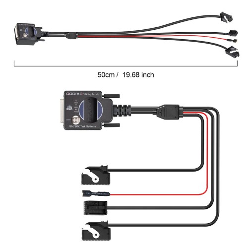 [US/UK/EU No Tax] GODIAG BMW FEM/BDC F20 F30 F35 X5 X6 I3 Test Platform Work with Xhorse VVDI2/Key Tool Plus Pad, Autel IM608, CGDI BMW etc