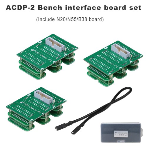 Yanhua Mini ACDP-2 BWM CAS Package with Module1 CAS Module and Module3 ISN Module and N20/N55/B38 Bench Interface Board