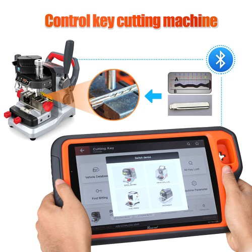 [US Ship] [Second-Handed] 95% New Xhorse VVDI Key Tool Plus VAG Version XDKP02GL Supports VAG VW Audi Porsche IMMO Programming with MQB48 Activated
