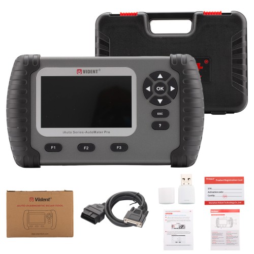 VIDENT iAuto708 Pro All System Scan Tool OBDII Scanner Free lifetime upgrade