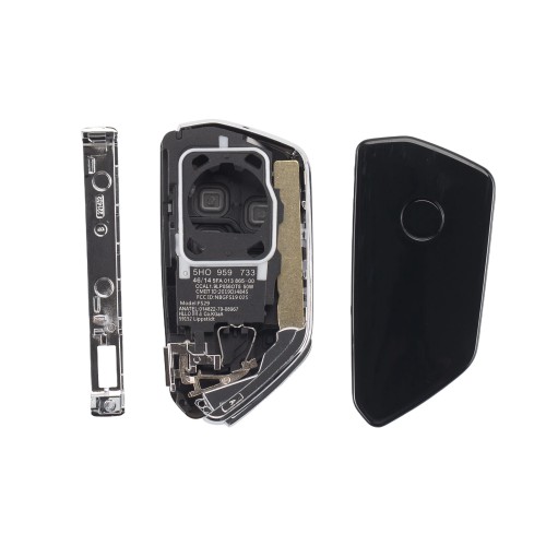 KEYDIY FGB25-5 PCB Board with Key Shell 5 Buttons Only Support for VW, for Audi, for Porsche, for BMW 5C/5D & BMW BDC2, BDC3, or BCP