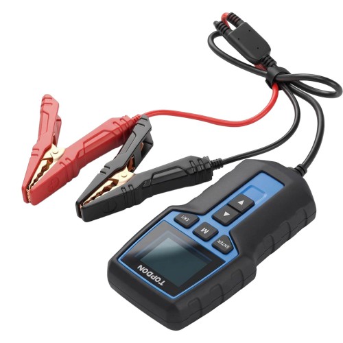 TOPDON BT200 Battery Cranking And Charging System 12V & 24V 100-2000 CCA Testing Capacity