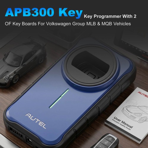 AUTEL APB300 Key Programmer For Volkswagen Group MLB & MQB Vehicles and AUTEL APB131 Adapter