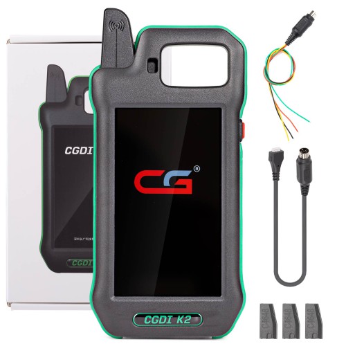 [US Ship Only] [Second-Handed] 90% New CGDI K2 Remote Key Programmer + 3PCS C4648 Super Chips Supports 96 Bit ID48 Copy/MQB49 5C 5D/BDC2 BDC3