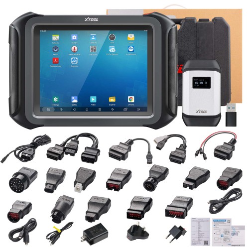 XTOOL D9S Automotive Diagnostic Tool,Topology Map, Bi-Directional Control, ECU Coding, Full Diagnostics Key Programming, DoIP/CAN FD 42+ Resets