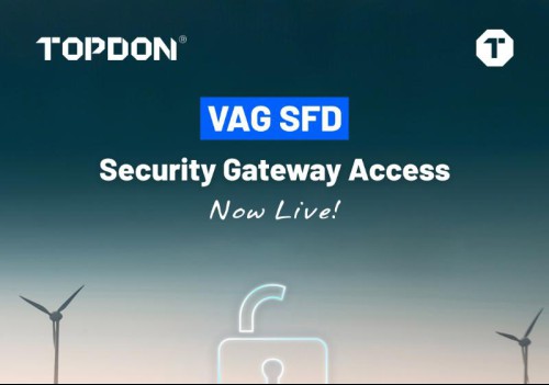 1 Year Topdon VAG SFD SGW Security Gateway Access License for Topdon Topscan Lite, Topscan Pro, Ultradiag, Artidiag and Phoenix Series