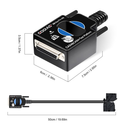 [US Ship Only] [Second-Handed] 90% New GODIAG CAS4 CAS4+ Test Platform for BMW Supports Off-Site Key Programming