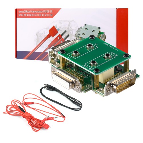 [US Ship Only] [Second-Handed] 90% New Launch X431 MCU3 Adapter for X-PROG3 GIII Work on Benz All Keys Lost and ECU TCU Reading