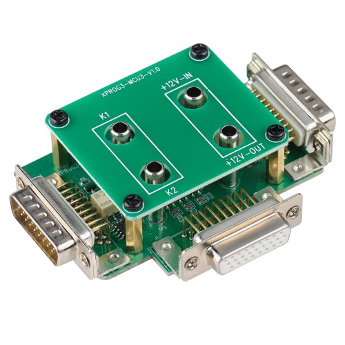 [US Ship Only] [Second-Handed] 90% New Launch X431 MCU3 Adapter for X-PROG3 GIII Work on Benz All Keys Lost and ECU TCU Reading