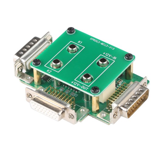 [US Ship Only] [Second-Handed] 90% New Launch X431 MCU3 Adapter for X-PROG3 GIII Work on Benz All Keys Lost and ECU TCU Reading